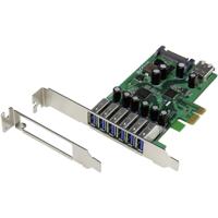 Renkforce 6 + 1 poorten USB 3.2 Gen 1-controllerkaart USB-A PCIe