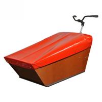 Dekzeil Bakfiets Lang Rood