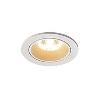 SLV Plafondinbouwlamp NUMINOS® DL S/LED spot, schijnwerper, plafondspot, inbouwlamp, binnenverlichting / IP20 / IP44 3000K 8.6W 730lm wit 55 graden