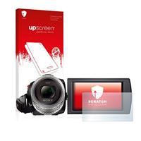 upscreen Schermbeschermer voor Sony FDR-AX53 Screen Protector Transparant, Antikras, Anti-Vingerafdruk