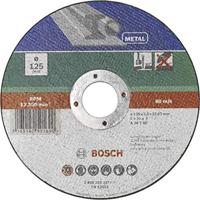 Bosch 2609256317 zelfsnijdende schijf Metaal 125 mm ø x 2,5 mm Recht