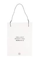 Zusss teksttegeltje collect moments wit