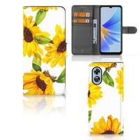 Hoesje voor OPPO A17 Zonnebloemen