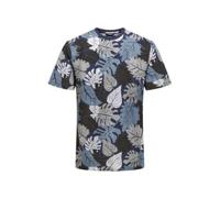 ONLY & SONS T-shirt Kena van biologisch katoen zwart/blauw