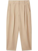 Stella McCartney pantalon de tailleur à design plissé - Tons neutres