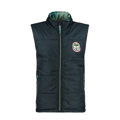 America Today Junior reversible bodywarmer Jai donkerblauw/groen America Today Junior reversible bodywarmer Jai donkerblauw/groen