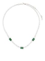 Swarovski Matrix Tennis necklace - Argent