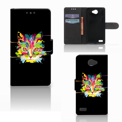 LG Bello 2 Leuk Hoesje Cat Color