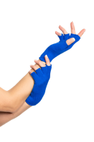 Vingerloze handschoenen blauw