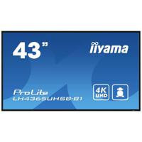 Iiyama ProLite LH4365UHSB-B1 Digital Signage display Energielabel: E (A - G) 108 cm (42.5 inch) 3840 x 2160 Pixel 24/7 Anti-burn-in-functie, Media - thumbnail