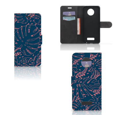 Motorola Moto Z Hoesje Palm Leaves