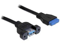DeLOCK USB 3.0 Pinheader naar 1x USB 3.0 A Socket