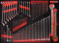 KS Tools 821.0076 Sleutelset in schuimrubberinleg, 76-dlg