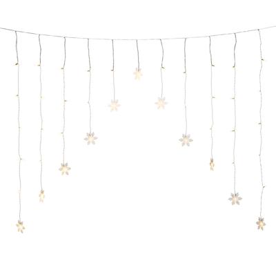Konstsmide Lichtgordijn Buiten Energielabel: G (A - G) 41 LED Warmwit (b x h) 140 cm x 120 cm
