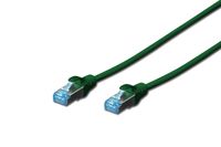 Digitus DK-1531-030/G RJ45 Netwerkkabel, patchkabel CAT 5e SF/UTP 3.00 m Groen 1 stuk(s)