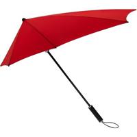 STORMaxi storm paraplu windproof - rood - 100 cm - aerodynamisch - thumbnail