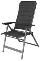 Eurotrail campingstoel Jura 121 cm aluminium donkergrijs