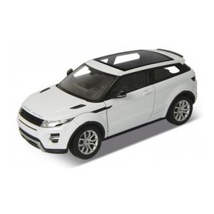 Modelauto Land Rover Range Rover Evoque wit schaal 1:24/18 x 8 x 6 cm