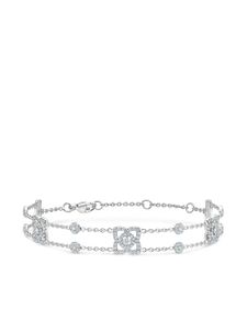 De Beers Jewellers bracelet Enchanted Lotus en or 18ct orné de diamants - Argent