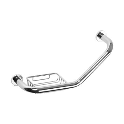 Handgreep Sapho X-Round 40 cm met Zeephouder Chroom Sapho