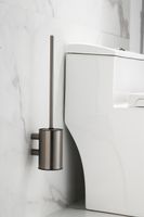 Saniclear Academy toiletborstel verouderd ijzer - gunmetal - thumbnail