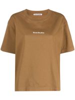 Acne Studios t-shirt à logo imprimé - Marron