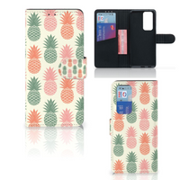 OPPO Find X3 Neo 5G Book Cover Ananas - thumbnail