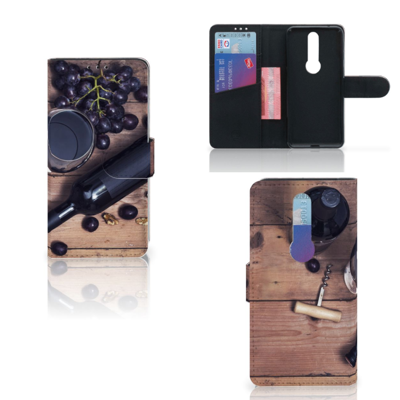 Nokia 4.2 Book Cover Wijn