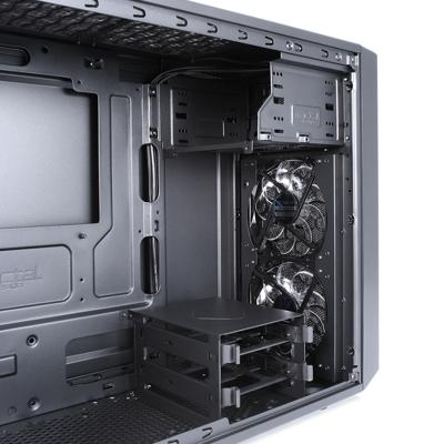 Fractal Design Focus G Mini Black Window Midi-tower PC-behuizing Zwart 2 voorgeïnstalleerde LED-ventilators, Zijvenster, Stoffilter Fractal Design Focus G Mini Black Window Midi-tower PC-behuizing Zwart 2 voorgeïnstalleerde LED-ventilators, Zijvenster, Stoffilter
