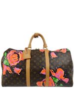 Louis Vuitton Pre-Owned x Stephen Sprouse sac de voyage Keepall 50 (2008) - Marron