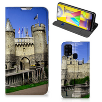 Samsung Galaxy M31 Book Cover Kasteel - thumbnail