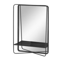 Spiegel Elwin zwart 71cm