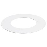 QAZQA - Modern Opvulring wit voor inbouwspots 7,5-13 cm - Spacer | Woonkamer - Roestvrij staal (RVS) Rond - Geschikt voor LED - Max. x Watt
