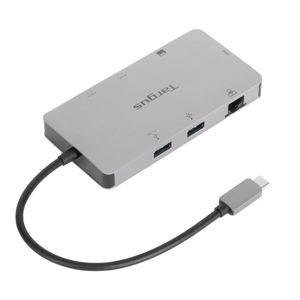 Targus DOCK423EU laptop dock & poortreplicator Bedraad USB 3.2 Gen 1 (3.1 Gen 1) Type-C Zilver