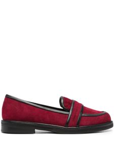 Roberto Festa mocassins Every en cuir - Rouge