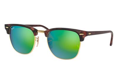 Ray-Ban CLUBMASTER FLASH LENSES zonnebril Vierkant