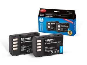 Hähnel Fototechnik HL-PLF19, 2er Camera-accu Vervangt originele accu DMW-BLF19, DMW-BLF19E, DMW-BLF19PP 7.2 V 1970 mAh