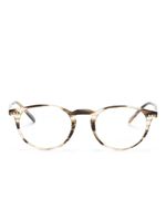 Oliver Peoples lunettes de vue à monture Riley-R pantos - Marron