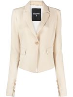 Patrizia Pepe blazer Essentiel à simple boutonnage - Tons neutres