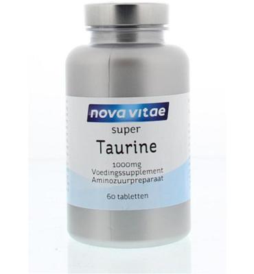 Nova Vitae Nova Vitae Taurine 1000 Mg (60tb) Nova Vitae Nova Vitae Taurine 1000 Mg (60tb)