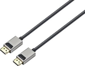 SpeaKa Professional SP-9510456 DisplayPort-kabel DisplayPort Aansluitkabel DisplayPort-stekker, DisplayPort-stekker 2.00 m Zwart 8K UHD