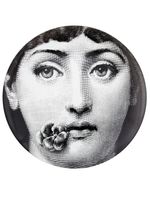 Fornasetti assiette imprimée - Noir