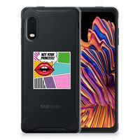 Samsung Xcover Pro Silicone Back Cover Popart Princess - thumbnail