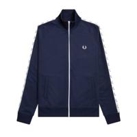 Fred Perry - Taped Trainingsjack - Donkerblauw - thumbnail