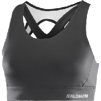 Salomon Cross Run Bra - ZWART - Dames - thumbnail