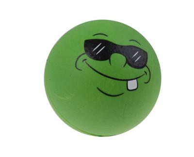 Toyrific stuiterbal Smiley 6,3 cm groen Toyrific stuiterbal Smiley 6,3 cm groen