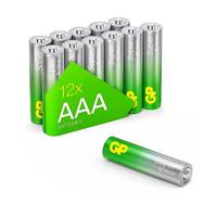 AAA batterij GP Alkaline Super 1,5 V 12 stuks