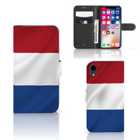 Apple iPhone Xr Bookstyle Case Nederlandse Vlag