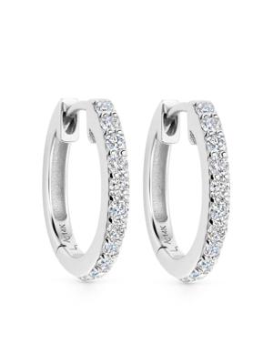 Astley Clarke 14kt gerecyclede witgouden oorringen - Zilver Astley Clarke 14kt gerecyclede witgouden oorringen - Zilver