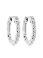 Astley Clarke 14kt gerecyclede witgouden oorringen - Zilver